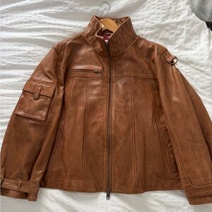NWT Free People Skyline Leather Jacket
